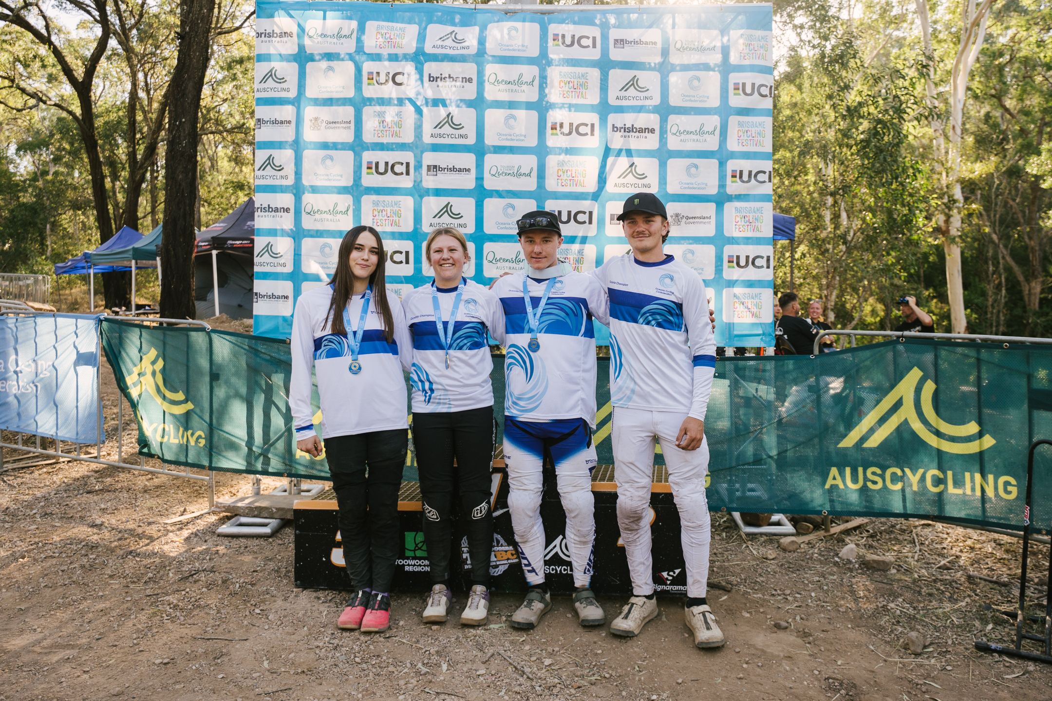 Meier-Smith and Colthup claim Oceania downhill titles | AusCycling